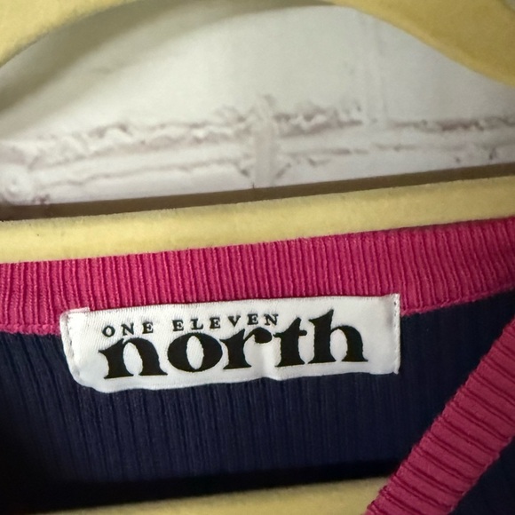 Women's Colorful Striped Tee - Picture 4 of 5